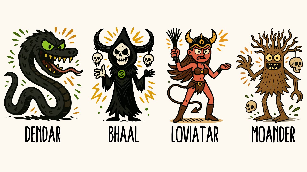 Most Terrifying Evil Deities of Forgotten Realms Explained in 15 Minutes