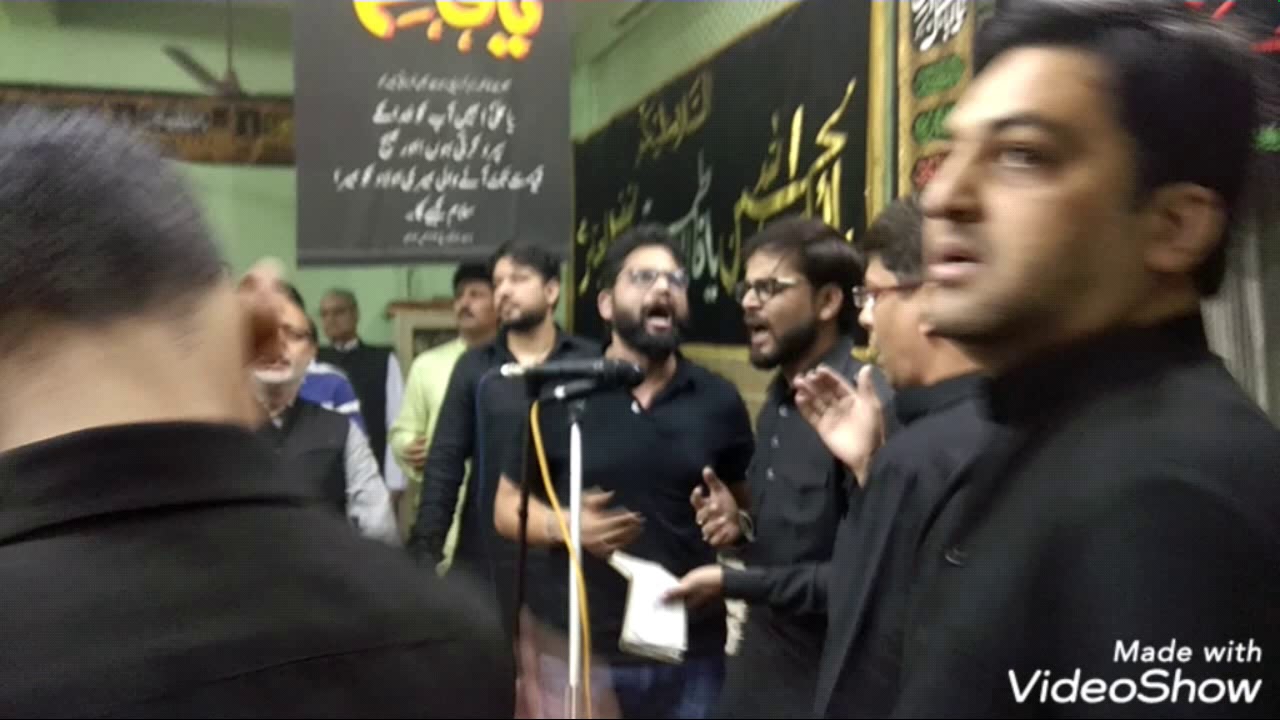 Alwidai Majlis Alvida ya Husain Imambara sector 23 Ghaziabad