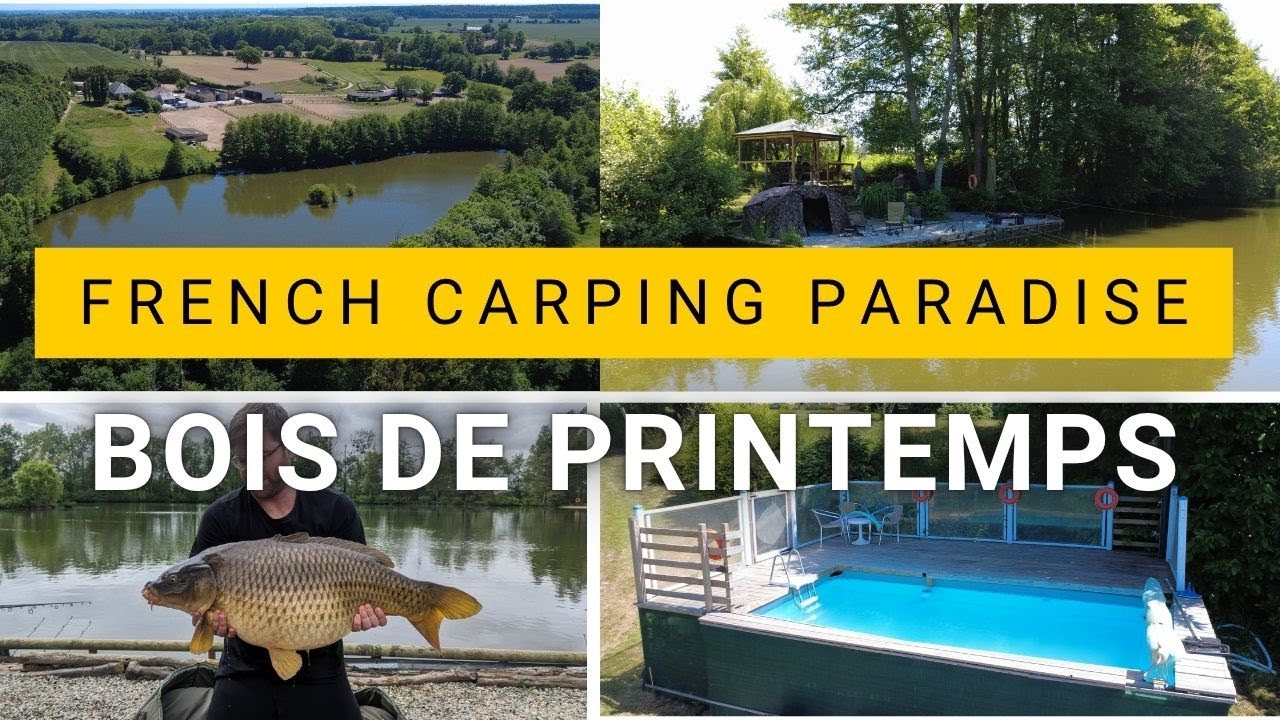 French Carp Fishing Holiday - Does it get much better than this?