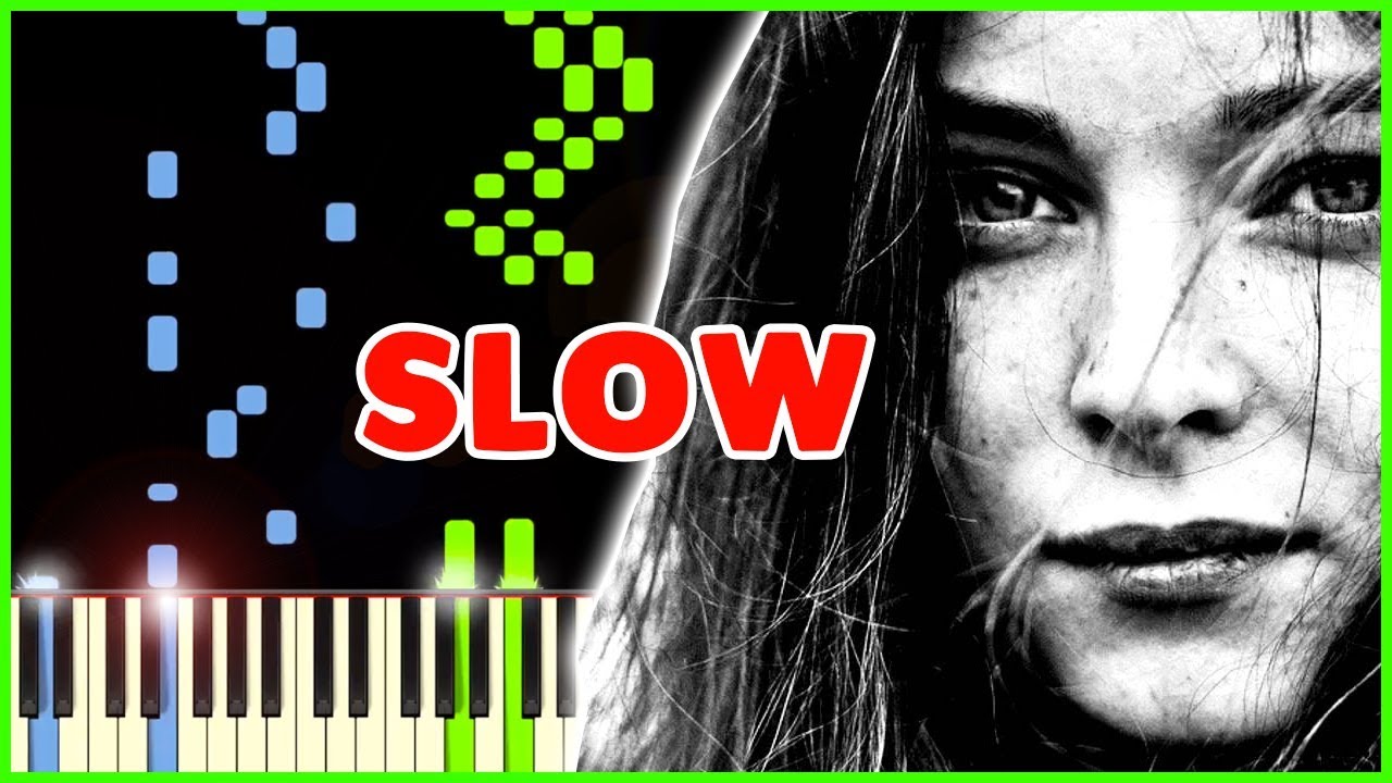 WIND (Brian Crain) SLOW PIANO Tutorial