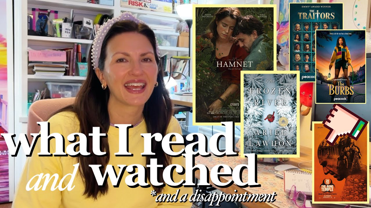 What I Read & Watched in February | Books, Movies & TV I Loved (No Spoilers!)