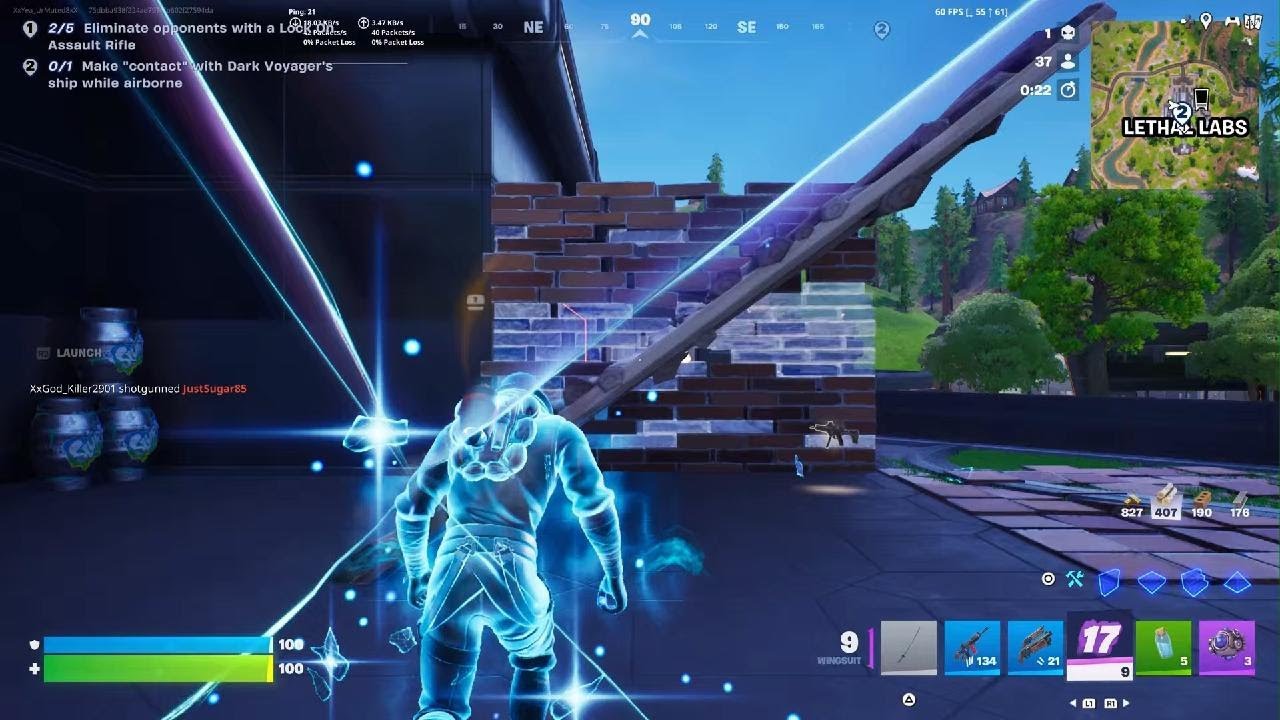 Fortnite dark voyager challenges