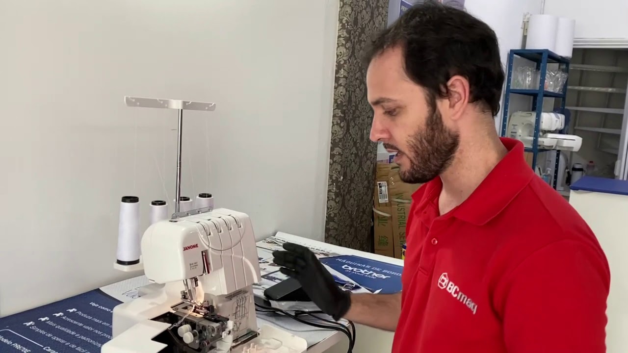 LIMPEZA E LUBRIFICAÇÃO JANOME ULTRALOCK