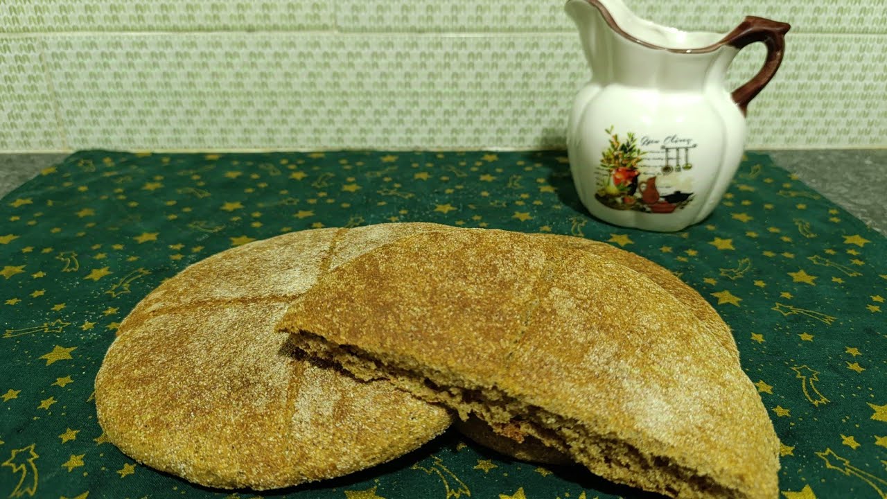 خبز صحي بدقيق الخروب والزرع