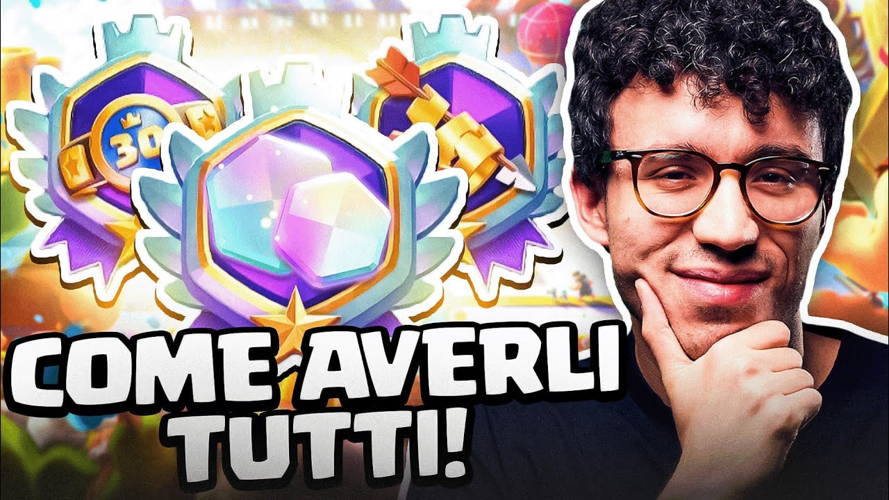 COME OTTENERE I 3 BADGE ESCLUSIVI GRATIS! (INFO SU INSTAGRAM)! - CLASH ROYALE ITA