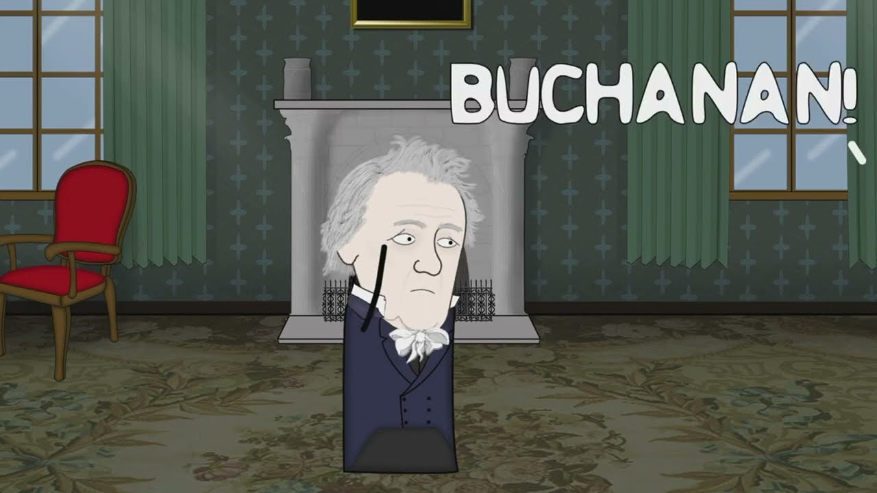 Why was James Buchanan ONE of the Worst US President? in a nutshell. #oversimplified #shorts