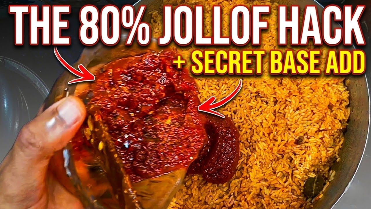 The 80% Rule for Perfect Jollof Rice (Works Every  single Time!) 