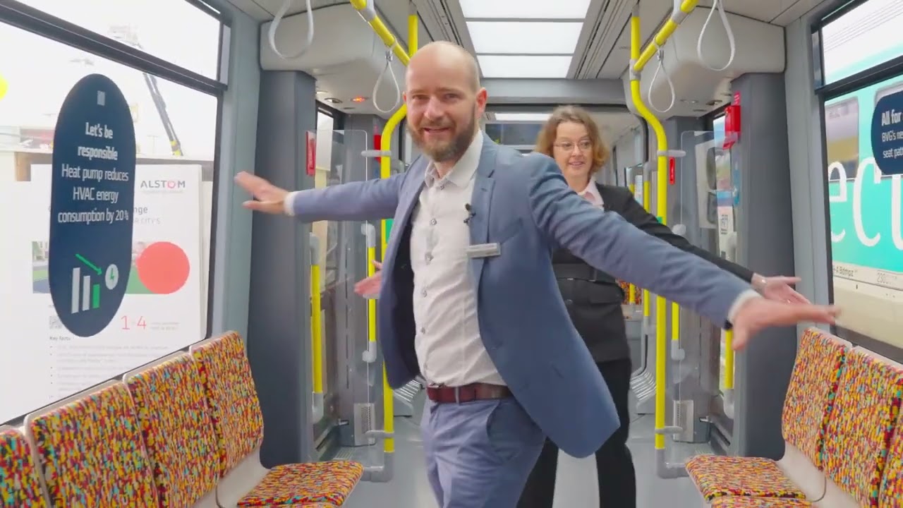 Alstom's Flexity tram for Berlin at InnoTrans 2024