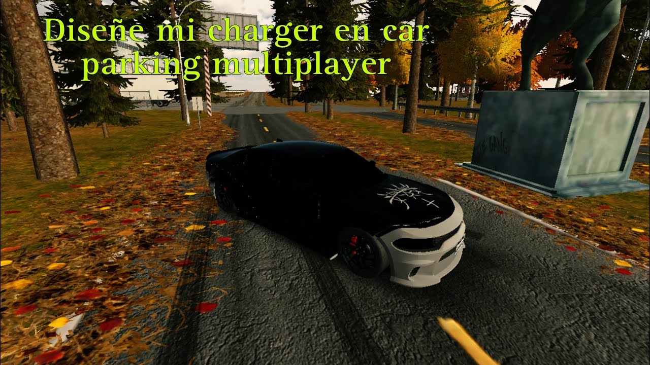 Diseñando mi charger con un diseño de letras / car parking multiplayer/ theyarixplayerXLR