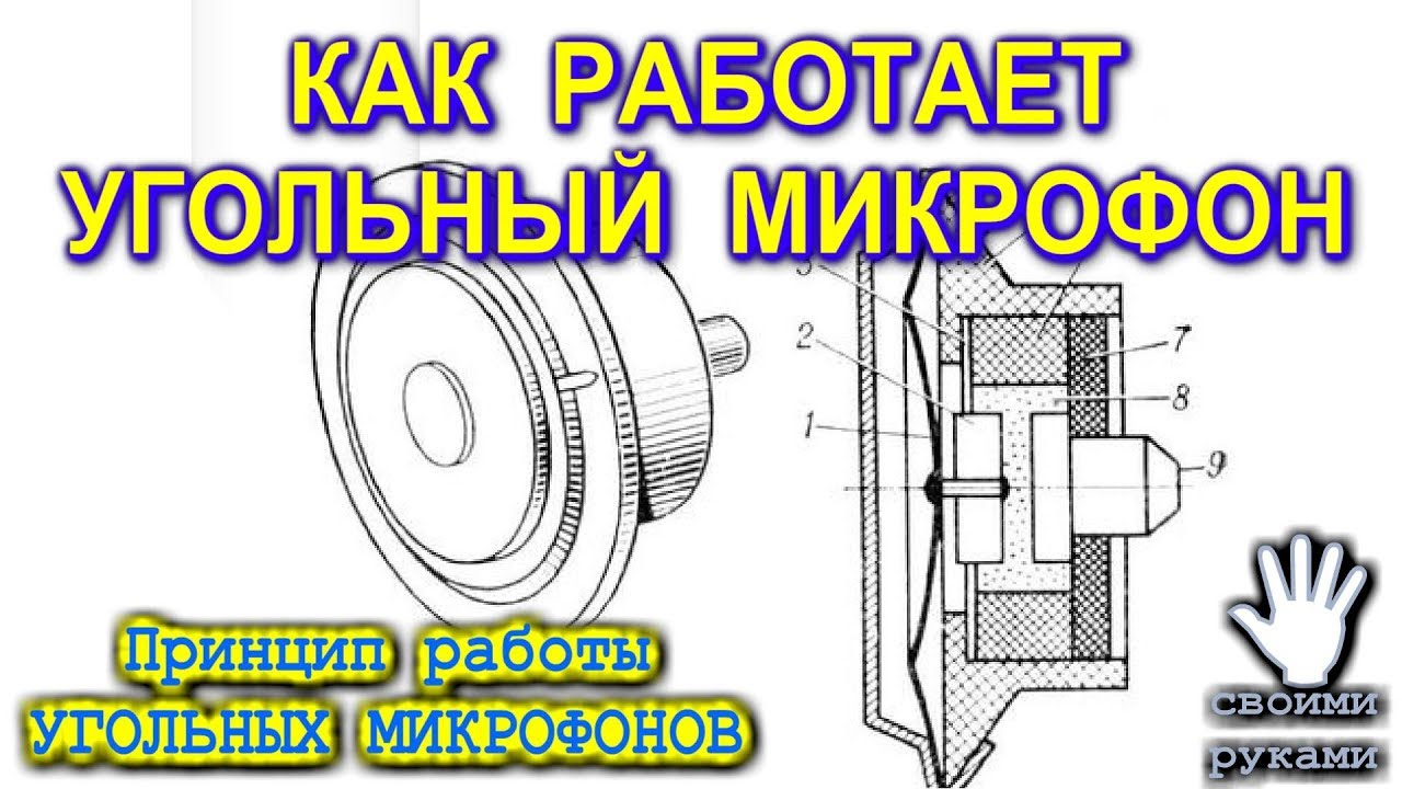 🌑  КАК РАБОТАЕТ УГОЛЬНЫЙ МИКРОФОН  теория