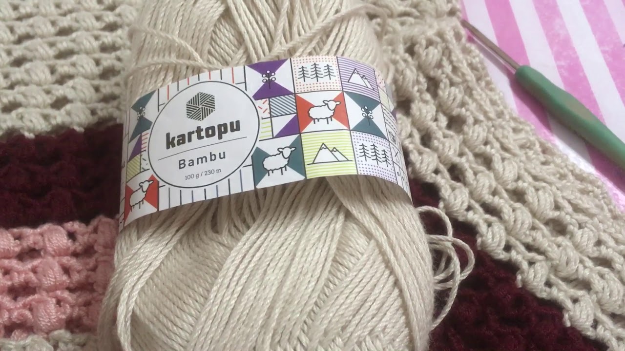 ريفيو ومراجعة لخيوط kartopu قرطبة للكروشيه والتريكو 🤗