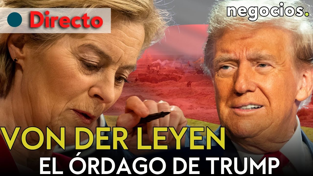 DIRECTO | VON DER LEYEN RESPONDE AL ÓRDAGO ARANCELARIO DE TRUMP: EUROPA EN PÁNICO ANTE DAVOS