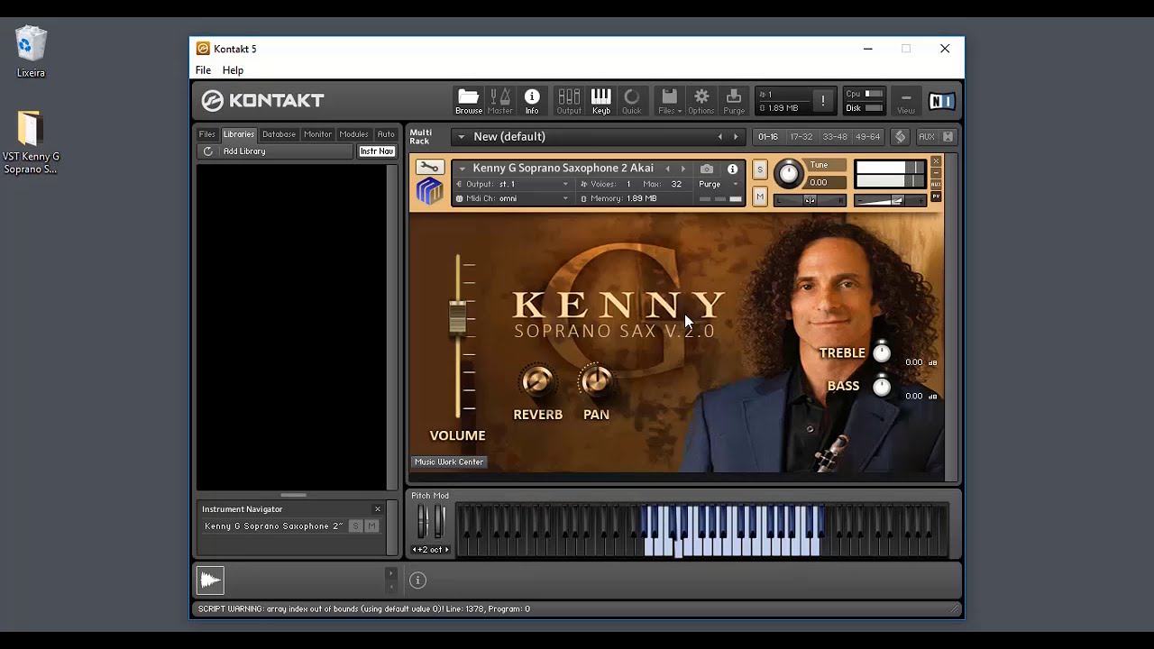 Learn how to setup the EWI USB on Kontakt 5 Software