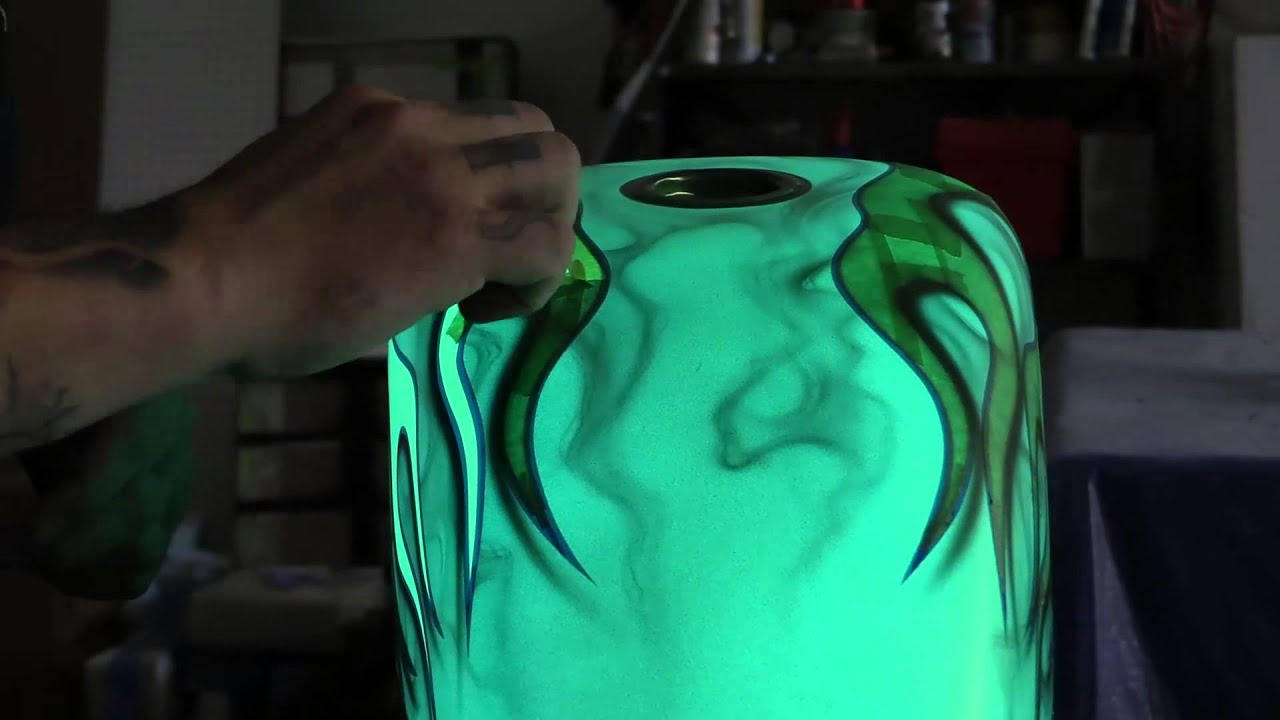 Airbrushing On LumiLor
