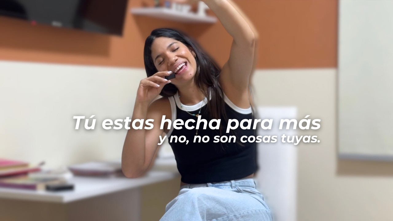 El vacío que sientes no es casualidad: estas hecha para más.