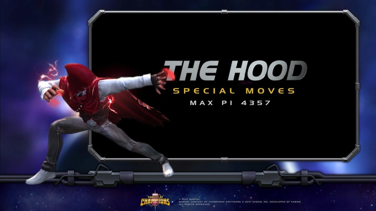 The Hood Special Moves | Marvel Contest of Champions