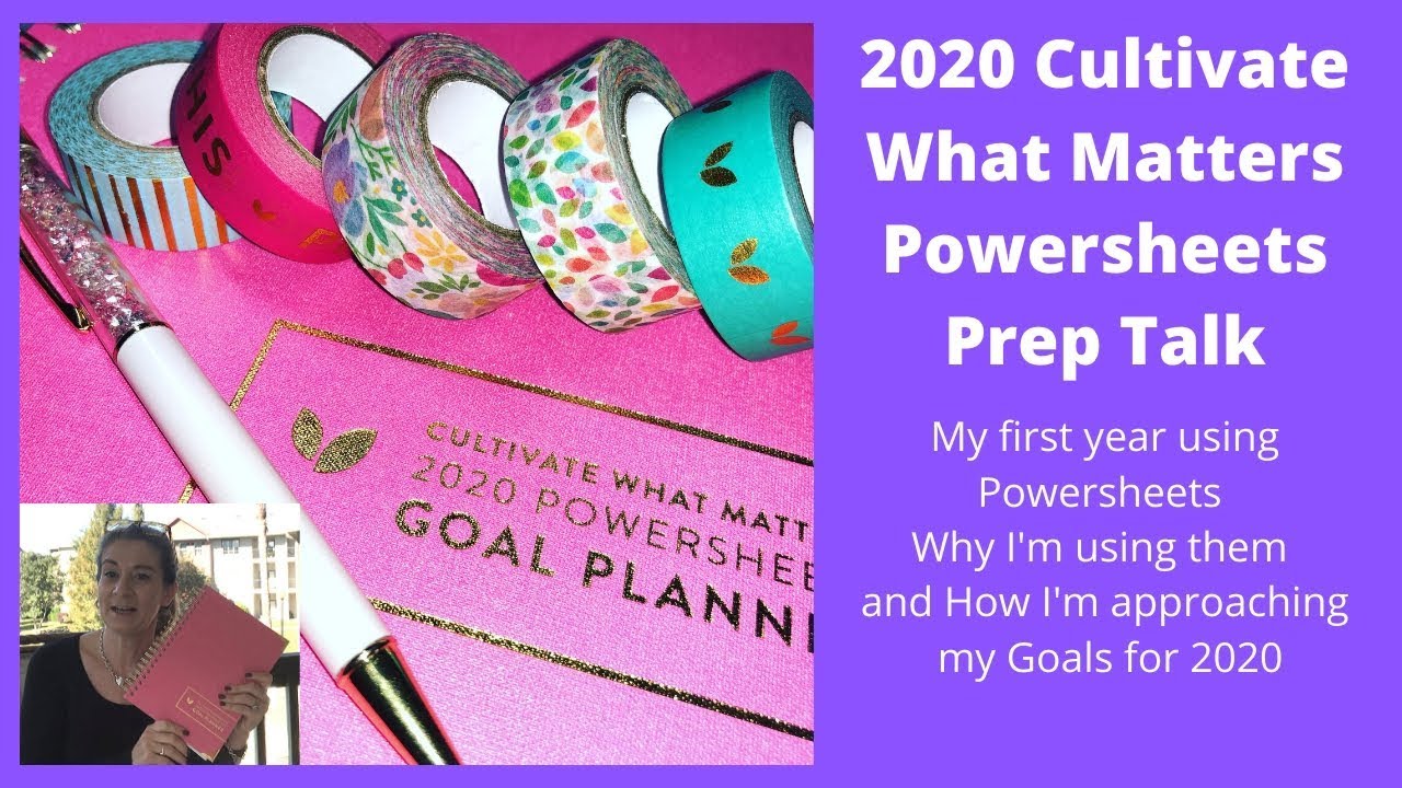 2020 Powersheets - What I wish I would have been told