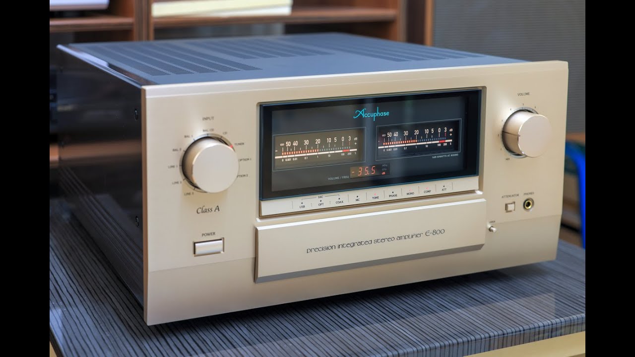 Accuphase E-800 загрузил повторно без прерываний