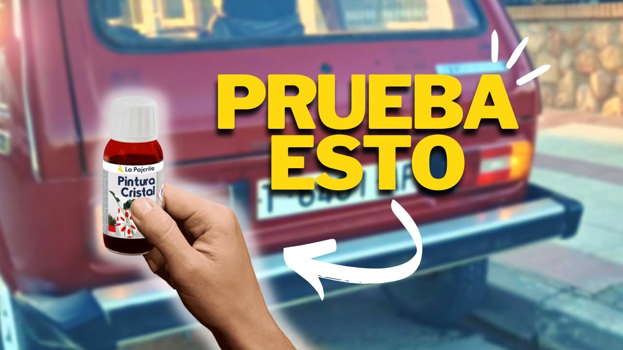 Restaurar faros descoloridos con tinte para cristales - Lada Niva #04