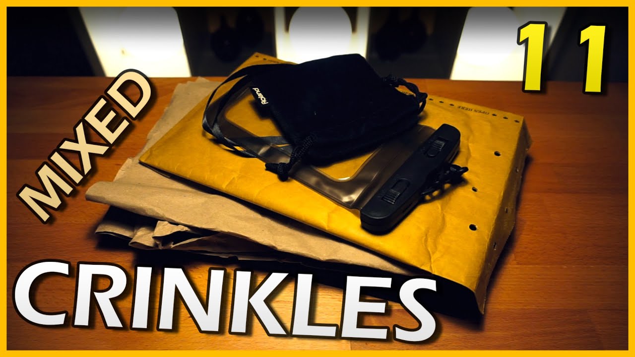 ASMR • Mixed Crinkles PART 11 • *crinkle* *crinkle* • relaxed tingles (NO TALKING)