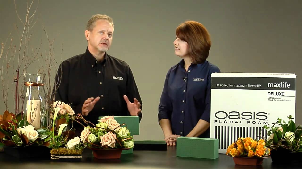 More about OASIS&reg; Floral Foam Maxlife!