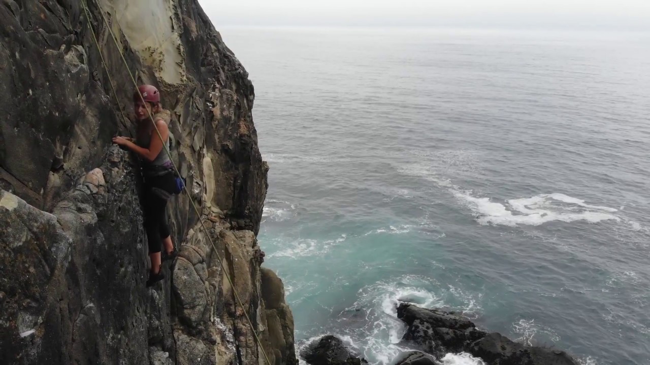 Climbing at Salt Point