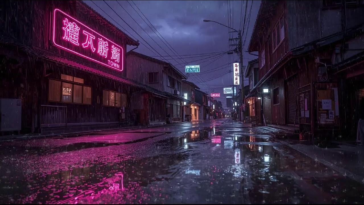 Tokyo Midnight Rain 🌧️ Lofi HipHop Beats for Focus, Study & Night Vibes #33