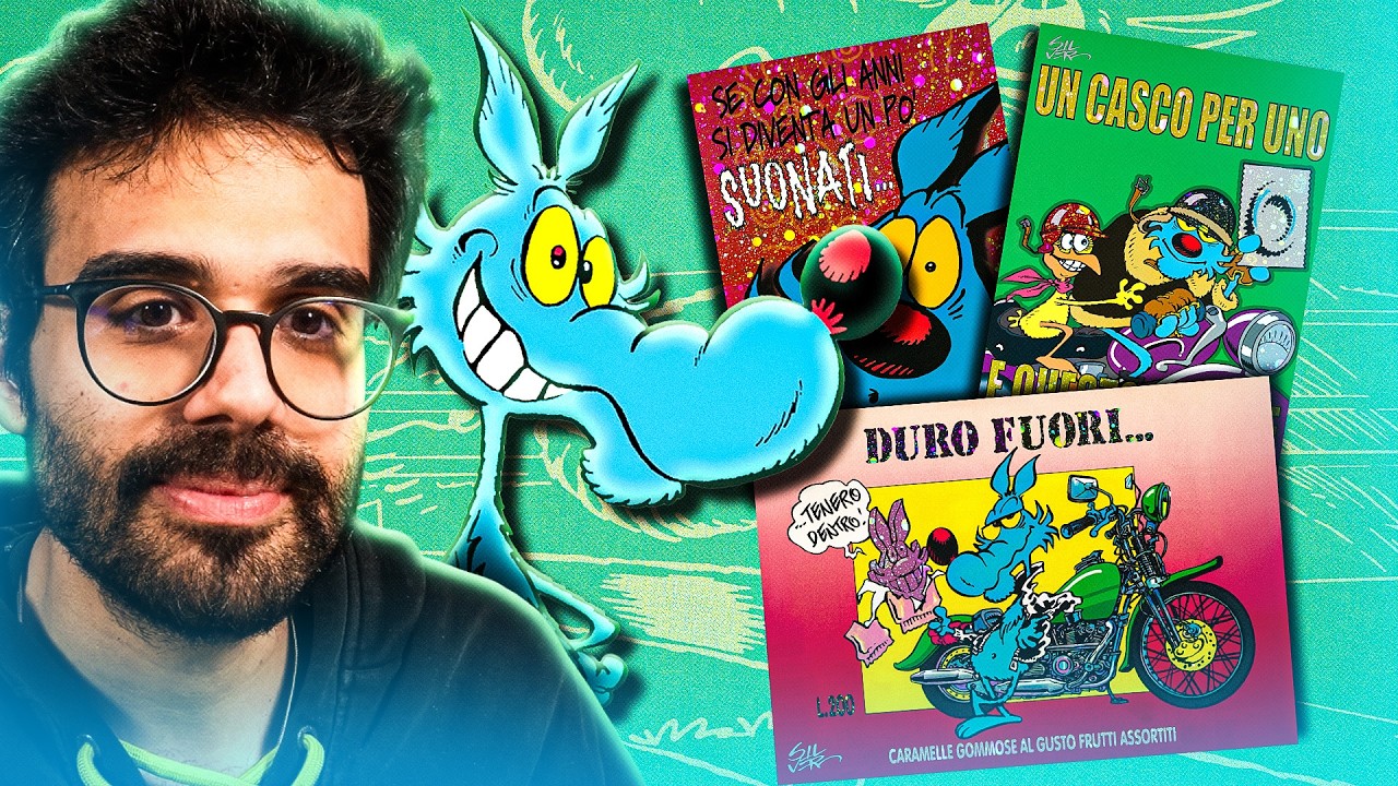 VI RACCONTO LA STORIA DELLE CARTE DI LUPO ALBERTO! | Show off con Dario Moccia