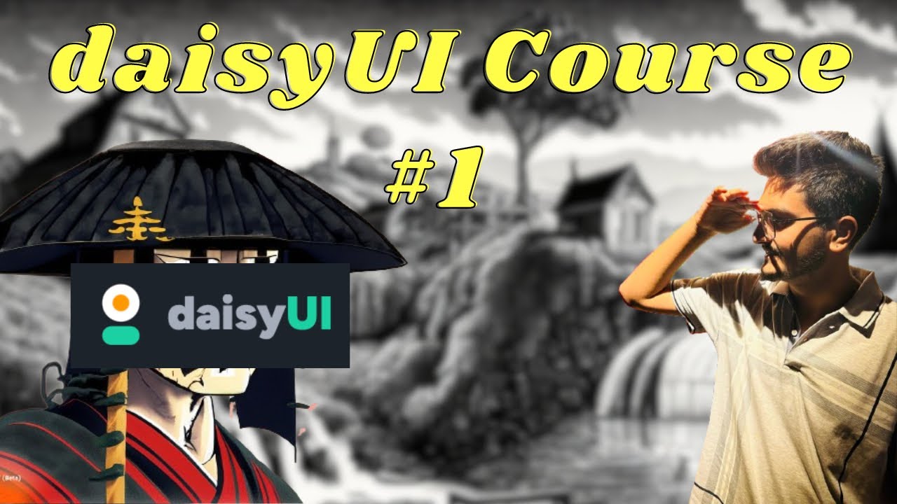 DaisyUI Installation Guide | DaisyUI Crash Course Part 1 | Step-by-Step Tutorial by Dhruv Sood
