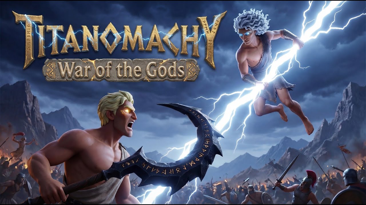 Titanomachy: The Brutal War That Made Zeus King of the Gods | Greek Mythology - Episode 2