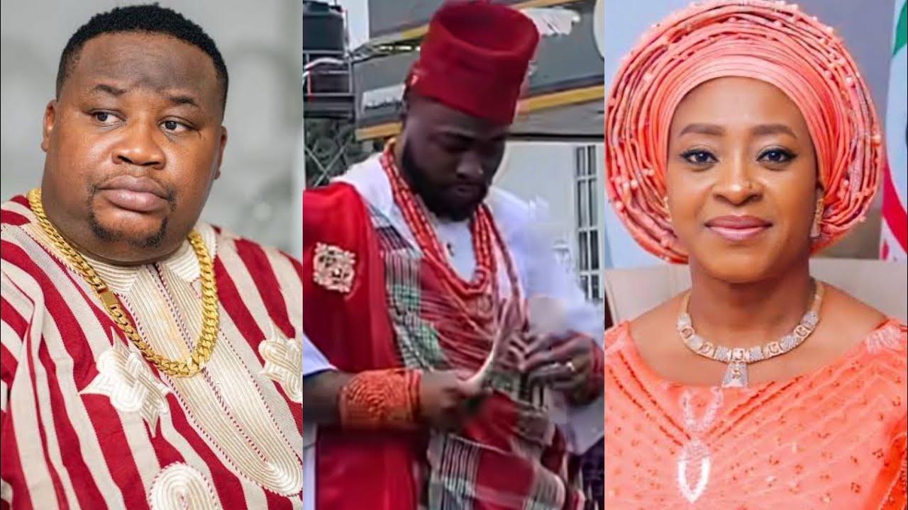 LIVE: CUBANA CHEIF PRIEST , OGUN STATE FIRST LADY, OSUN FIRST LADY STORM DAVIDO & CHIOMA WEDDING