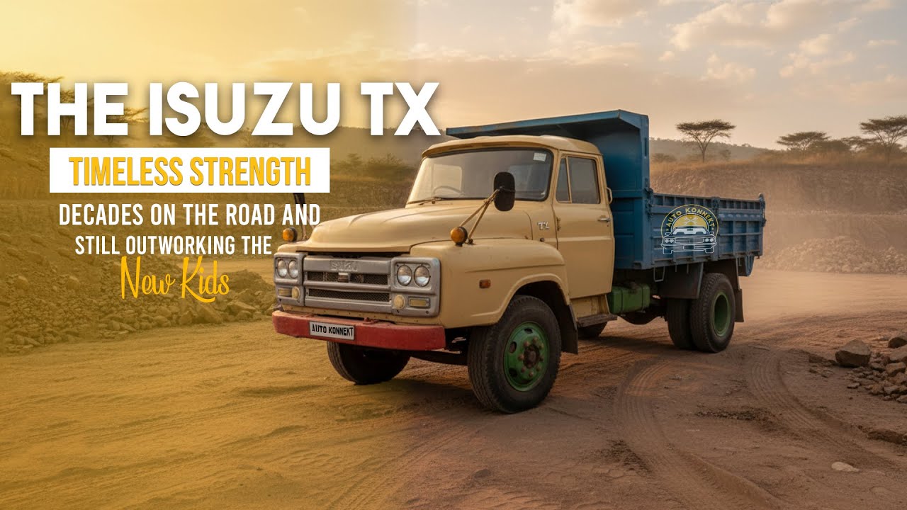 The Isuzu TX: Timeless Strength; Decades on the road and still outworking the new kids.