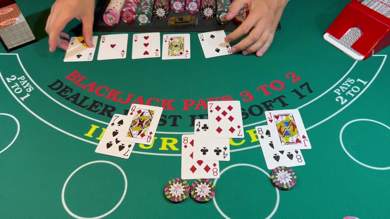 BLACKJACK $5,000 BUY IN 6 DECK SHOE
