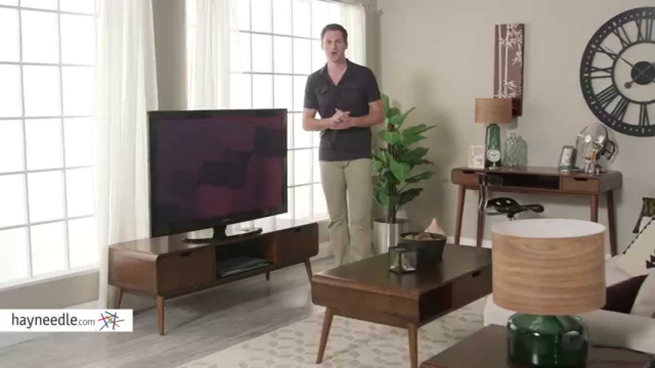 Belham Living Carter Mid Century Modern TV Stand - Product Review Video