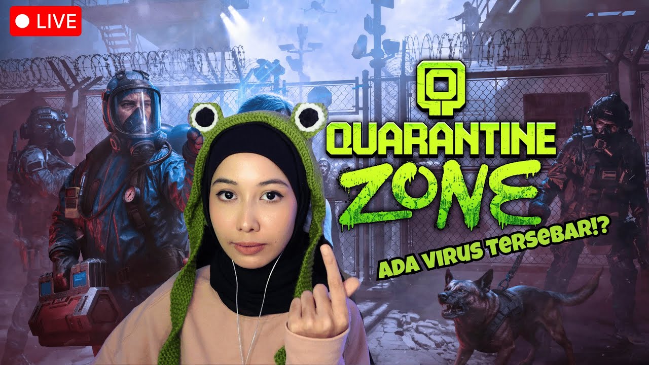 🔴 PART1: CHARLIE JADI AKAK KKM CHECK ORANG YANG ADA VIRUS!  [QUARANTINE ZONE]
