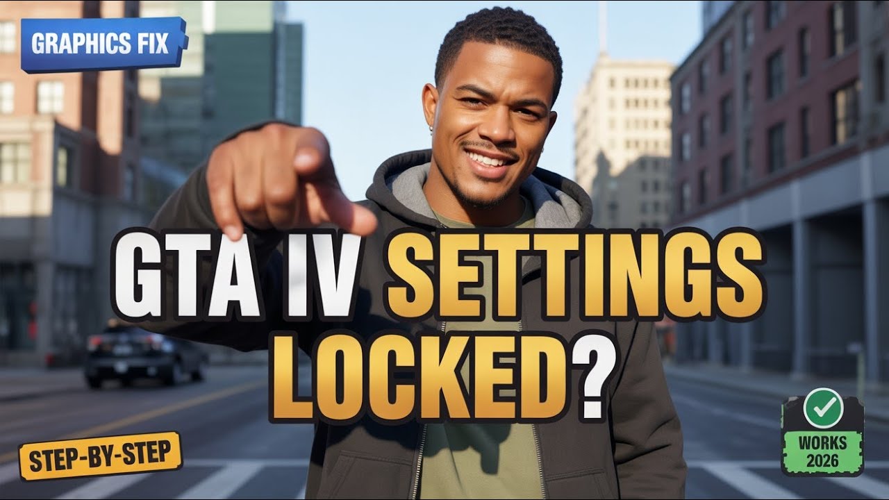 GTA IV Can&rsquo;t Change Graphics Settings Fix | Settings Locked Issue (2026)