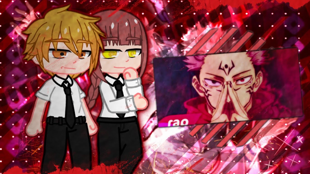 Chainsaw man reagindo ao rap do Itadori Yuji e Sukuna 🎭 //7MZ\\ GC