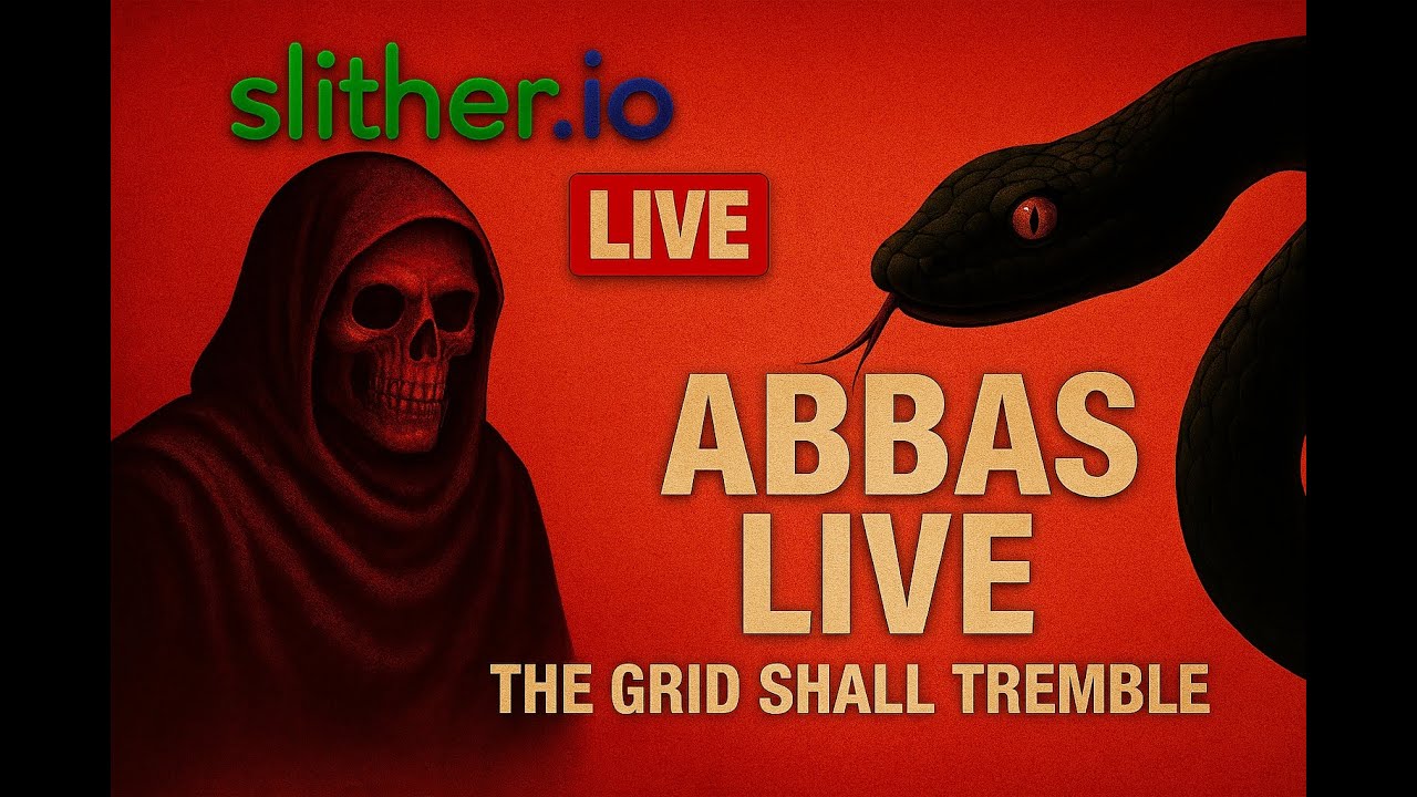 Slither.io LIVE  ABBAS Unleashed with Killer Moves & NCS Beats