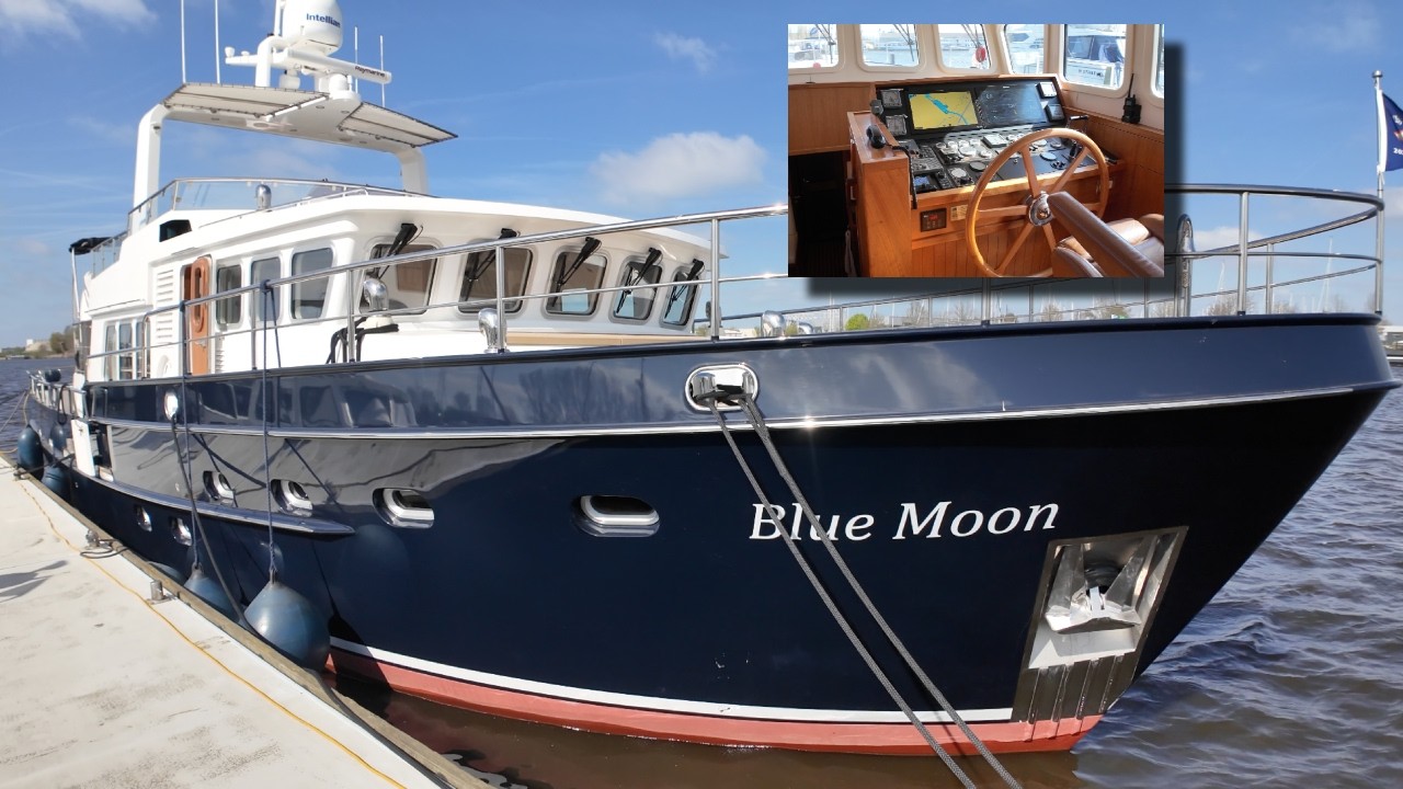 THIS 3,000 NM Range Steel Trawler Yacht Is Built To Cross Oceans | Altena 58 Walkthrough