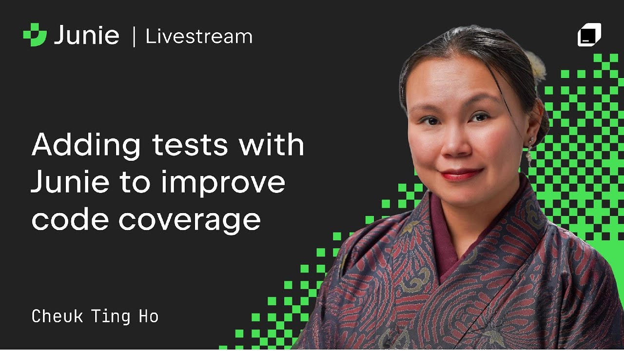 Junie Livestream #9: Adding tests with Junie to improve code coverage