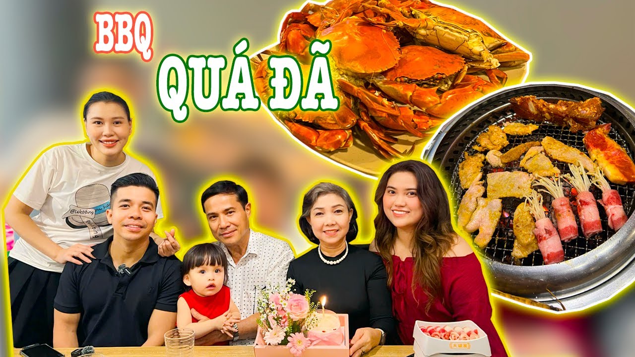 Buffet BBQ Quá Đã Của Nghệ Sĩ Kim Tử Long Chỉ Với 388K ❤️ Gia Đình Bánh Mì