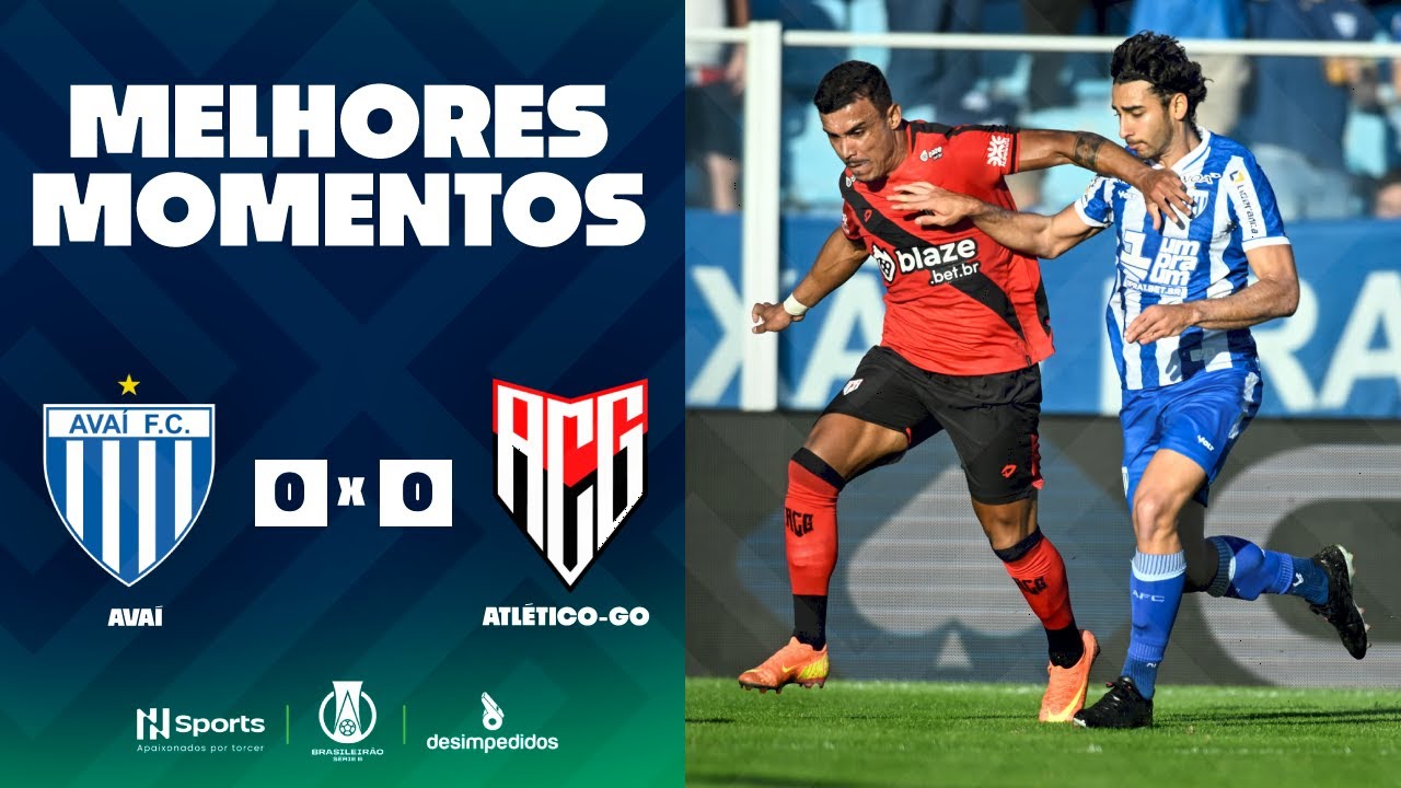 AVAÍ 0 X 0 ATLÉTICO-GO | MELHORES MOMENTOS | 7ª RODADA BRASILEIRÃO SÉRIE B