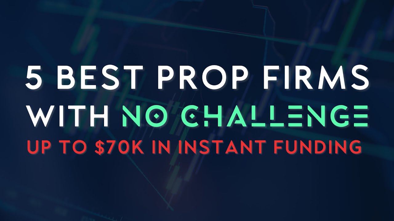 5 Best Prop Trading Firms With No Challenge: Instant Funded Accounts Of Up To $70,000