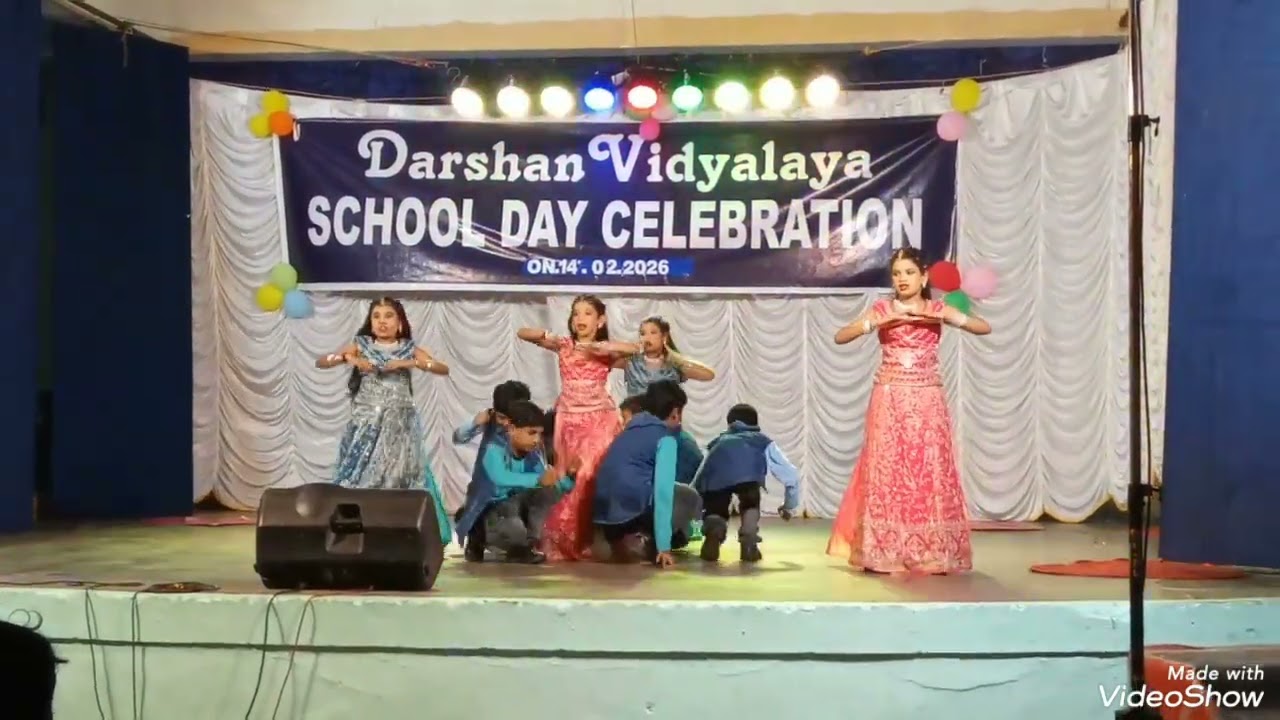 Monica song..coolie movie song..Darshan Vidhyalaya  Annual celebration..Nivedhya.RS and friends