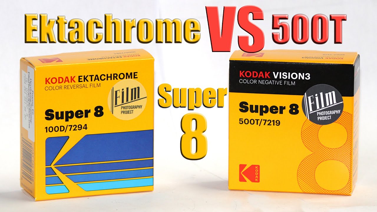Обзор рулона — Super 8 Kodak Ektachrome против Vision3 500T / Семейство камер Agfa