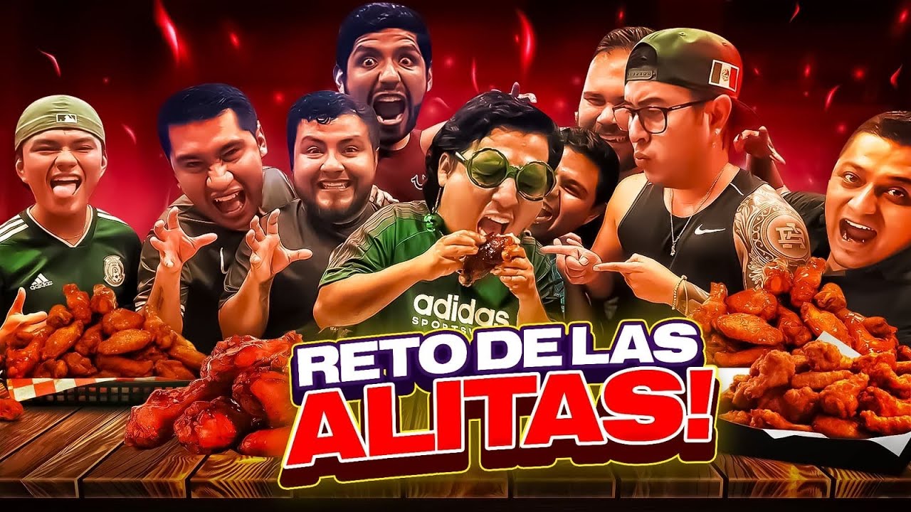 🔥RETO QUIEN COME MAS RAPIDO ALITAS CON EL CREW RETOJORJAIS🔥