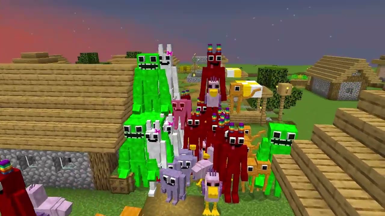10,000 Garten Of Banban Vs La Casa Más Segura De Minecraft 😨