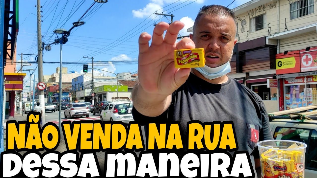 NÃO VENDA NENHUM PRODUTO NA RUA ASSIM