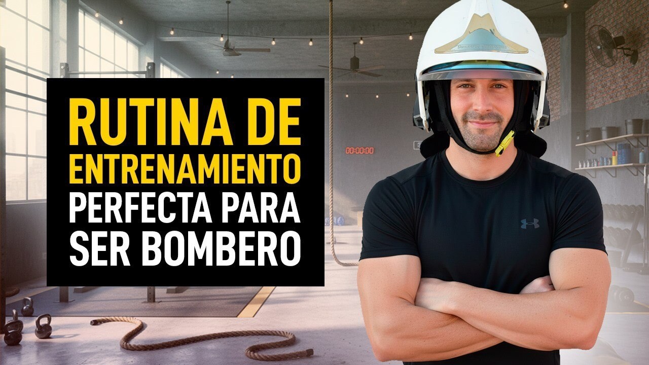 La RUTINA de ENTRENAMIENTO PERFECTA para ser BOMBERO