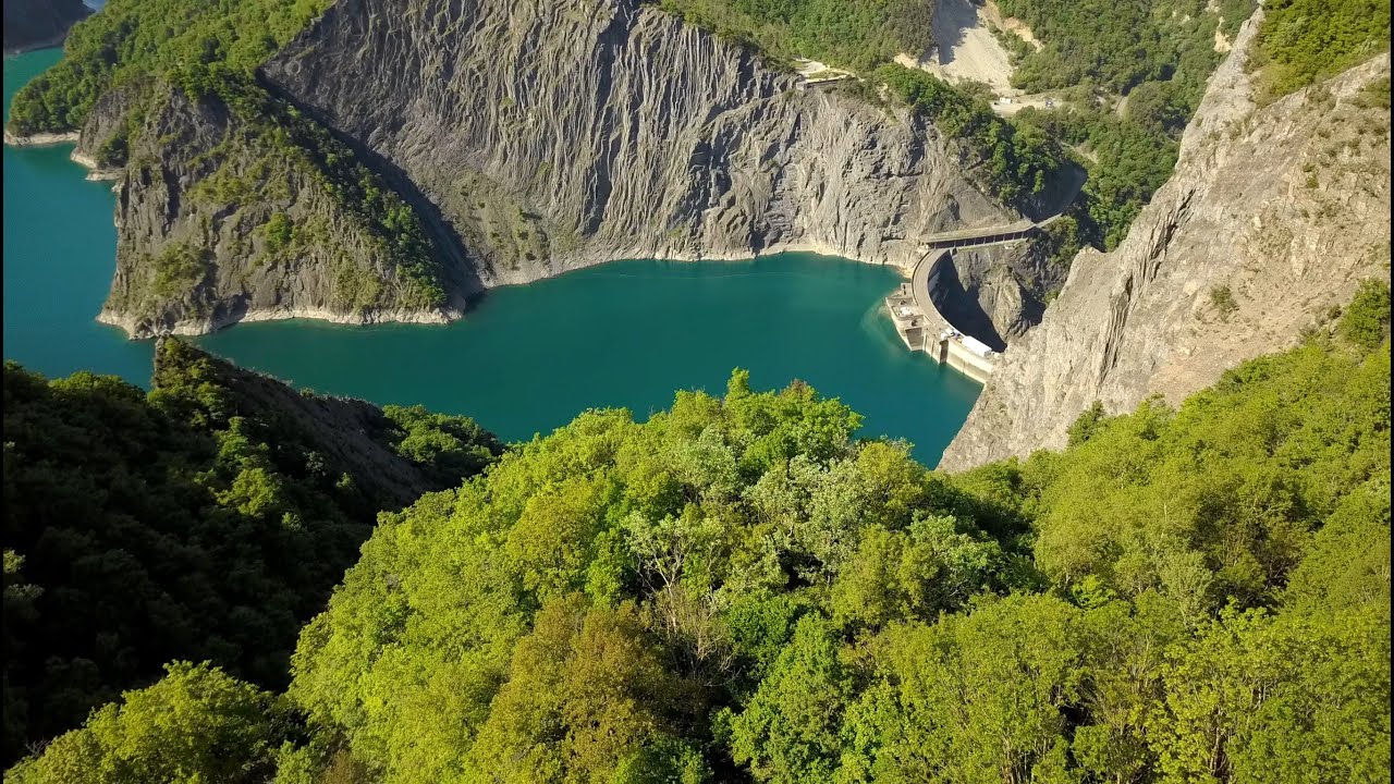 Monteynard-Le Drac et son barrage - Monteynard-Le Drac and its dam